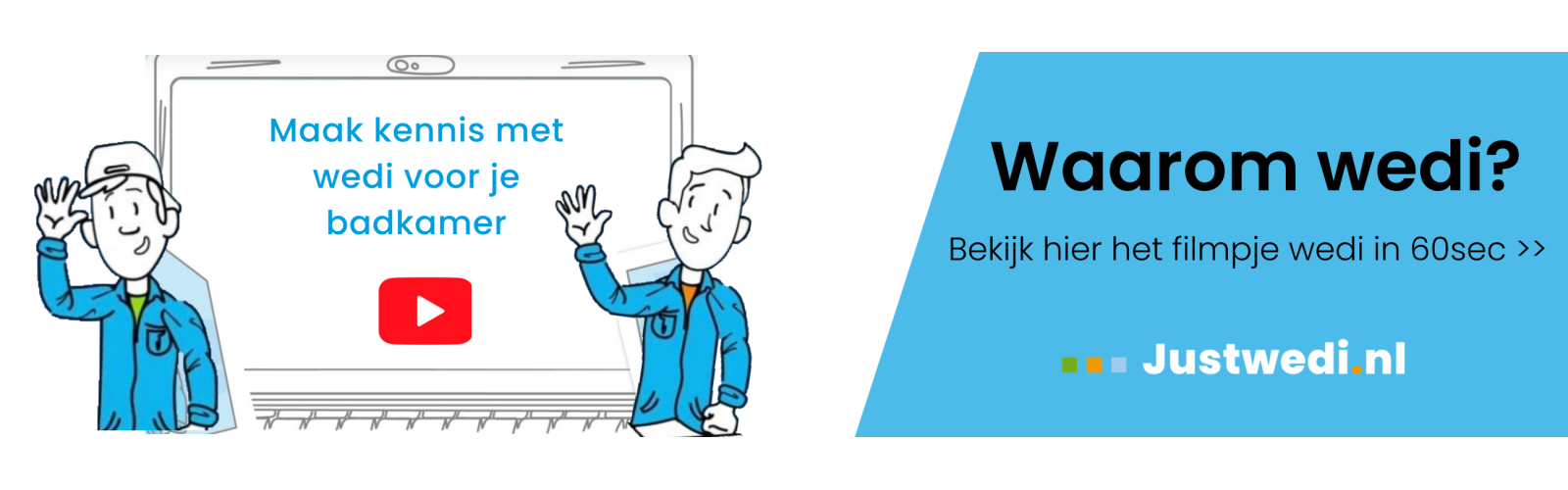 Badkamer verbouwing met wedi: filmpje